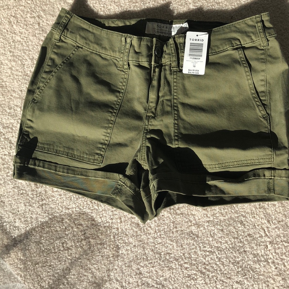 NWT Torrid Twll Scout Shorts Sz 10